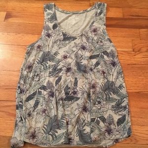 American Eagle floral tank top